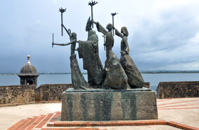 Find low fare tickets to La Rogativa statue in San Juan