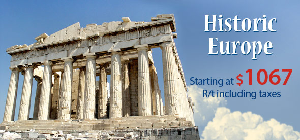Historic Europe, buy airline tickets, best airline tickets, airline prices, cheap seats, international airlines