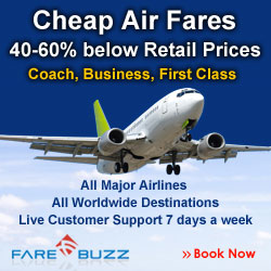 Airfares upto 60% off