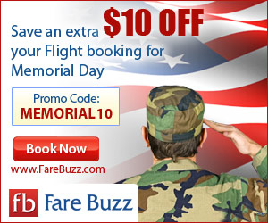 Fare Buzz Memorial Day