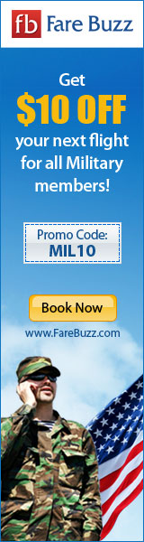 Fare Buzz Military Discount