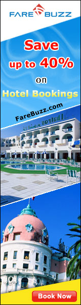 Hotel reservation - save up to 40%