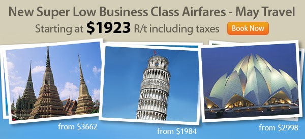 Business Class Fares