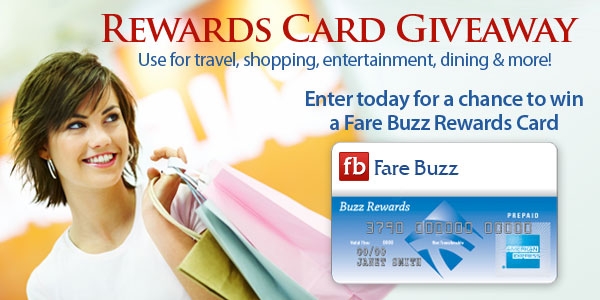 Rewards Card Giveaway from Fare Buzz!