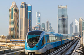 Get cheapest airfares to Metro railway in Dubai