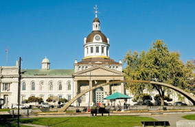 Get discount flights to City Hall of Kingston