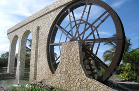 Find low fare tickets to Water wheel at Rose Hall Shops in Montego Bay