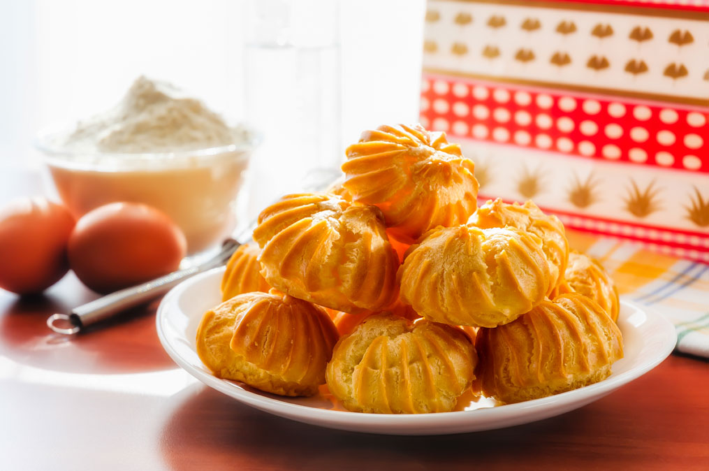 Hong Kong Food Egg puffs