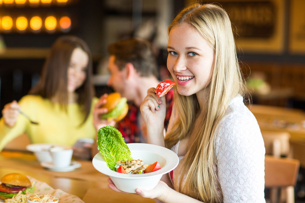 Stay Healthy by Eating Food