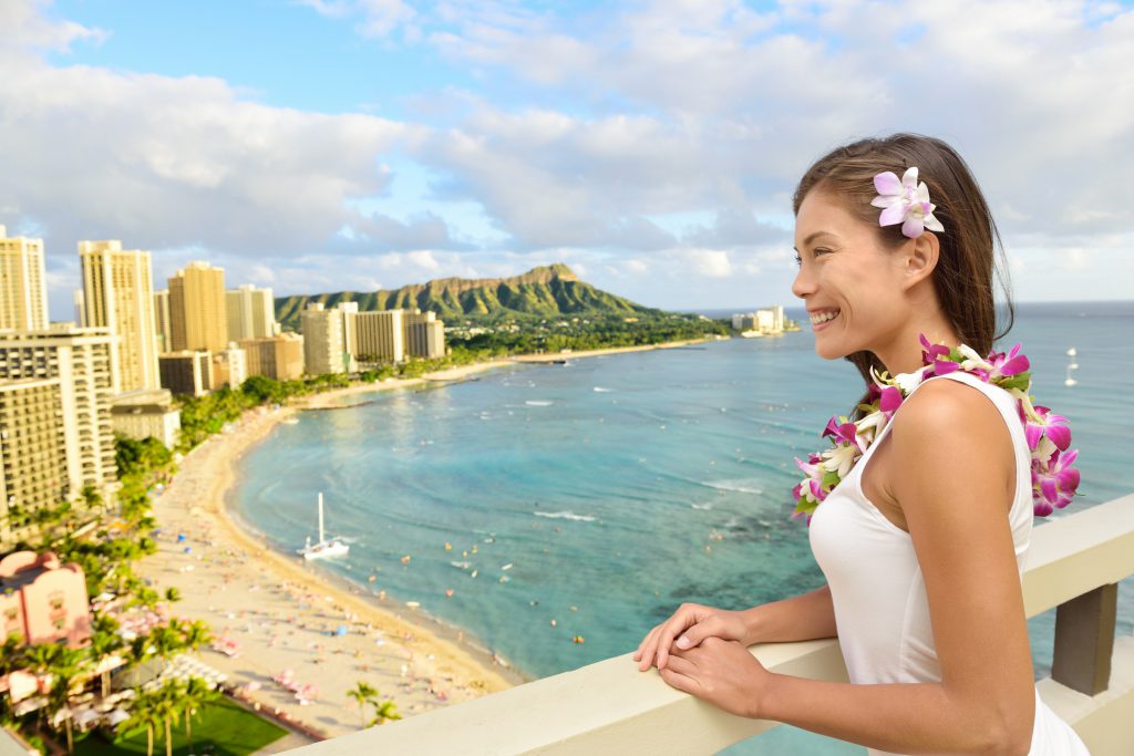Honolulu Beach Girl